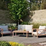 Amalfi Teak Sofa Set – Premium Teak Garden Lounge Set Amalfi Teak Sofa Set – Premium Teak Garden Lounge Set
