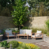Amalfi Teak Sofa Set – Premium Teak Garden Lounge Set Amalfi Teak Sofa Set – Premium Teak Garden Lounge Set