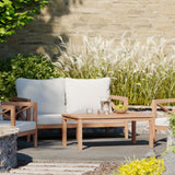 Amalfi Teak Sofa Set – Premium Teak Garden Lounge Set Amalfi Teak Sofa Set – Premium Teak Garden Lounge Set
