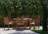 Luxor 150cm Round Table 4cm Top (6 Henley Stacking Chairs) Cushions included. Luxor 150cm Round Table 4cm Top (6 Henley Stacking Chairs) Cushions included.