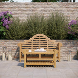 Teak Lutyens Coffee Set ( 1 x Bench, 1 x Coffee Table) - Elegant Outdoor Lounge Set Teak Lutyens Coffee Set ( 1 x Bench, 1 x Coffee Table) - Elegant Outdoor Lounge Set