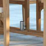 Teak Rectangle 180-240cm Extending Table 4cm Top (8 Oxford Stacking Chairs) Cushions included- Premium Teak Outdoor Furniture Collection Teak Rectangle 180-240cm Extending Table 4cm Top (8 Oxford Stacking Chairs) Cushions included- Premium Teak Outdoor Furniture Collection