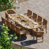 Teak 200-300cm Oval Extending Table 4cm Top (8 Henley Stacking Chairs 2 San Francisco Chairs) Free Cushions. Teak 200-300cm Oval Extending Table 4cm Top (8 Henley Stacking Chairs 2 San Francisco Chairs) Free Cushions.