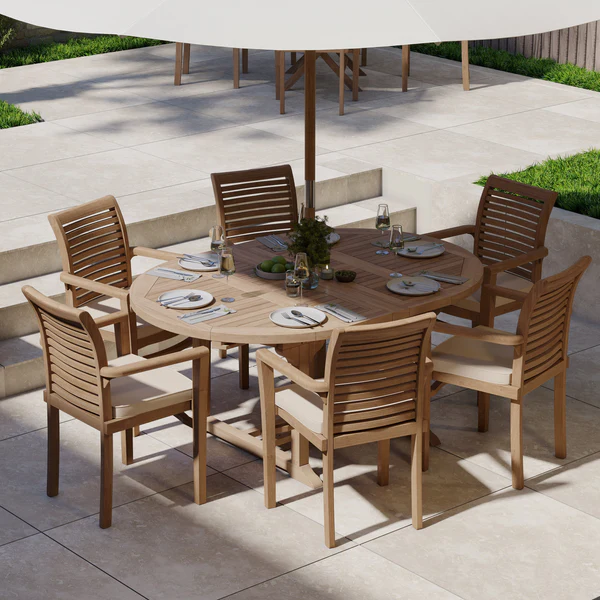 How to Choose the Right Table Size for Your Outdoor Area