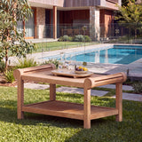 Teak Lutyens Coffee Table - Classic Teak Outdoor Table
