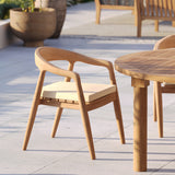 4 x Sydney Chairs with Cushions – Premium Teak Outdoor Dining & Lounge Chairs