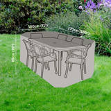 120cm to 170cm Garden Set Cover - All-Weather Furniture Protection