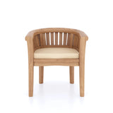 2 x Teak San Francisco Chairs with Cushions.