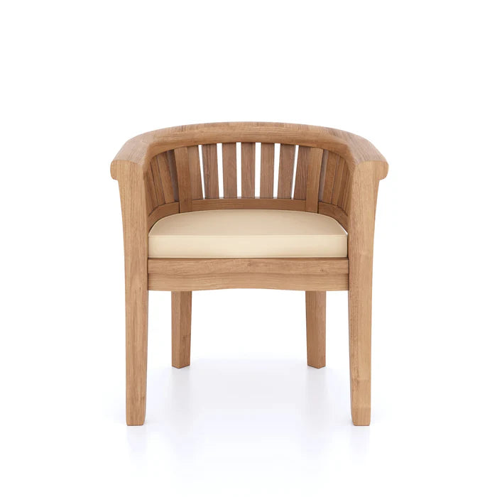 2 x Teak San Francisco Chairs with Cushions.