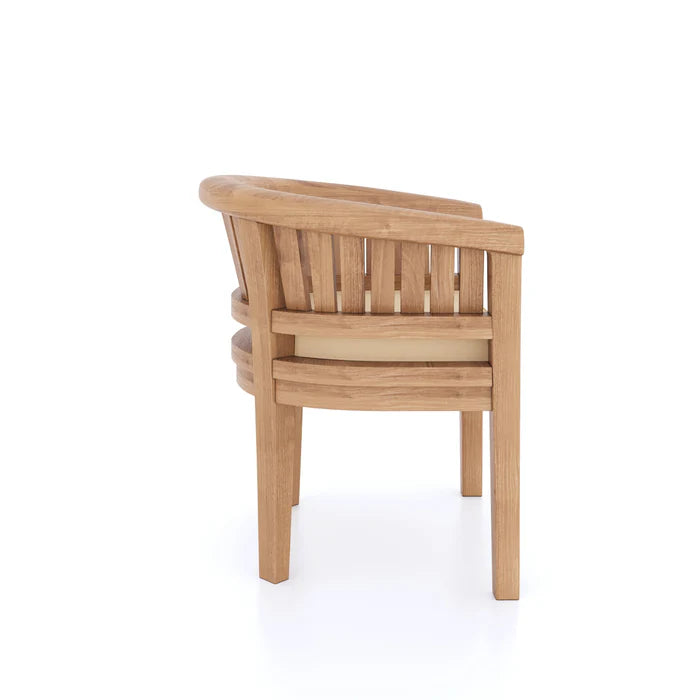 2 x Teak San Francisco Chairs with Cushions.