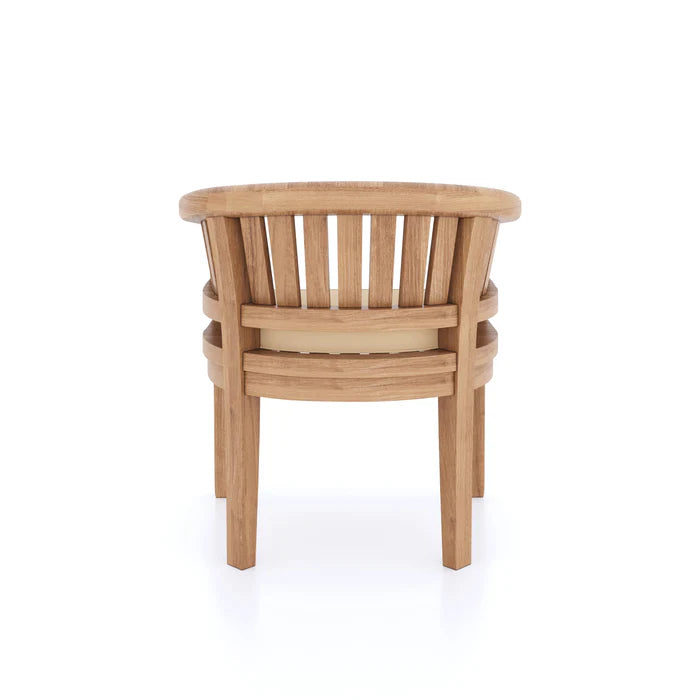 2 x Teak San Francisco Chairs with Cushions.
