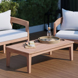 Santorini Table - Premium Teak Lounge Table